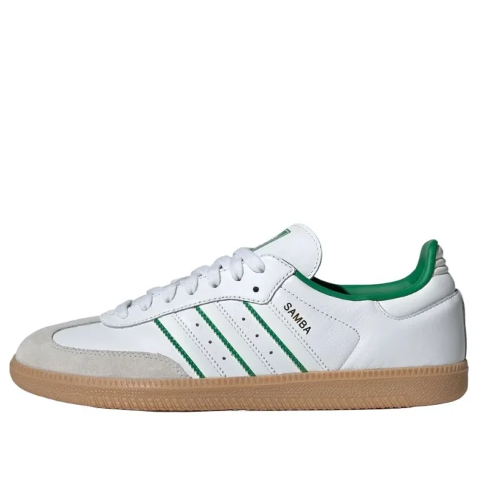 Adidas Samba OG “Crystal White Green”