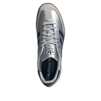 Adidas Samba OG “Matte Silver Night Indigo Gum”