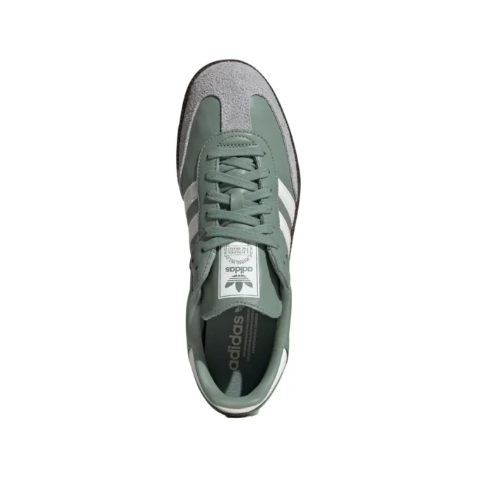 Adidas Samba OG “Silver Green Chalk White”