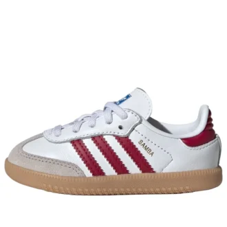 Adidas Samba OG “White Collegiate Burgundy Gum”