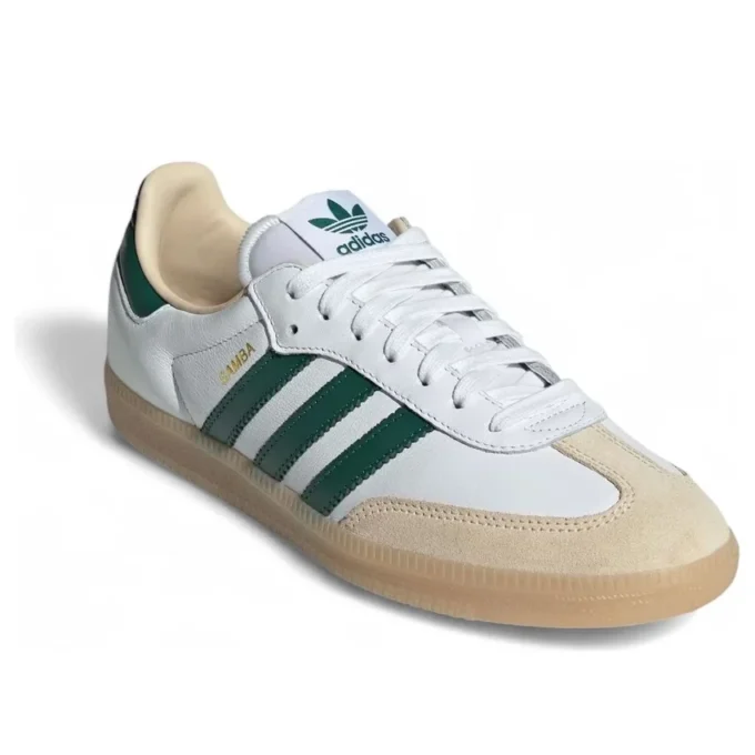 Adidas Samba OG “White Collegiate Green Gum”