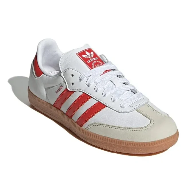Adidas Samba OG “White Solar Red Gum”