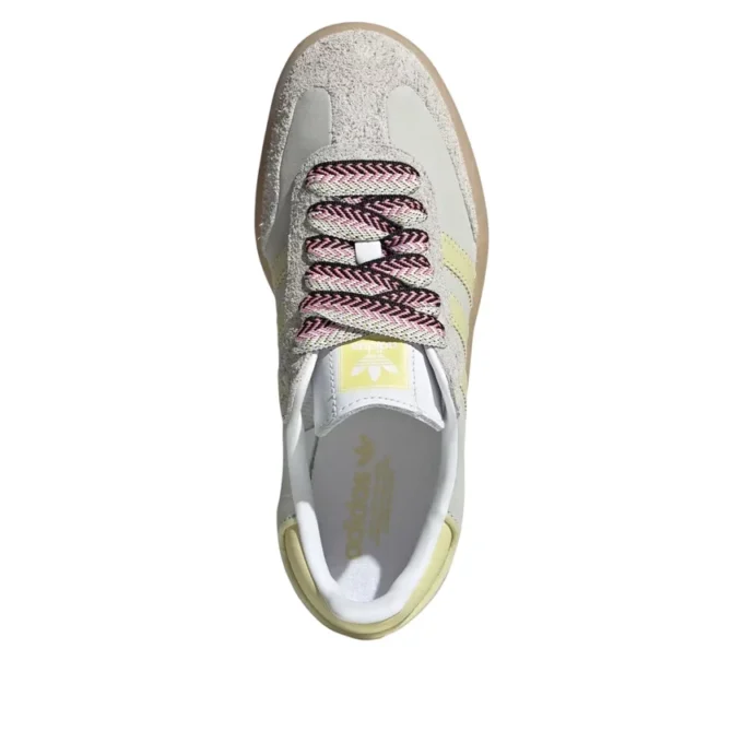 Adidas Samba “White Grey Powder Yellow”