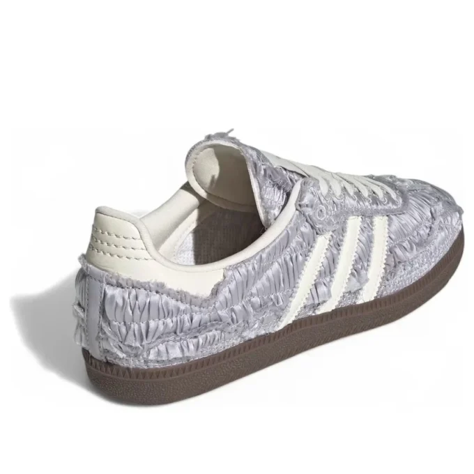 Adidas X Caroline Hu Samba OG “Satin Silver Metallic”