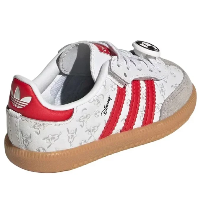 Adidas X Disney Samba OG Comfort Elastic Lace “White Better Scarlet”