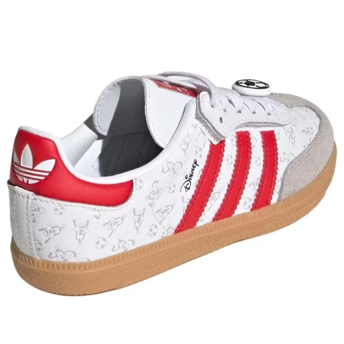 Adidas X Disney Samba OG Comfort Elastic Lace “White Better Scarlet”