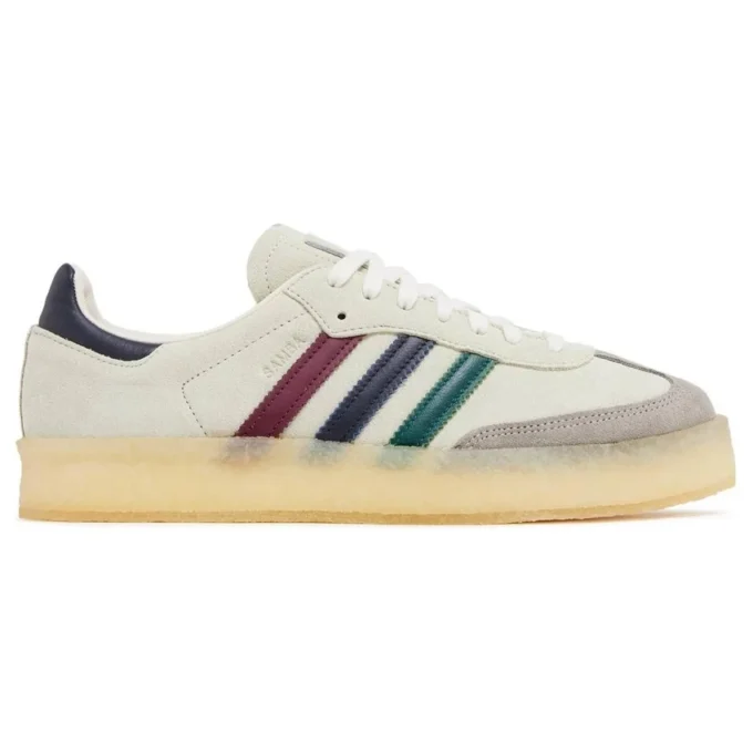 Adidas X Ronnie Fieg X Clarks 8Th Street Samba “Kithmas – Multi-Color Stripes”