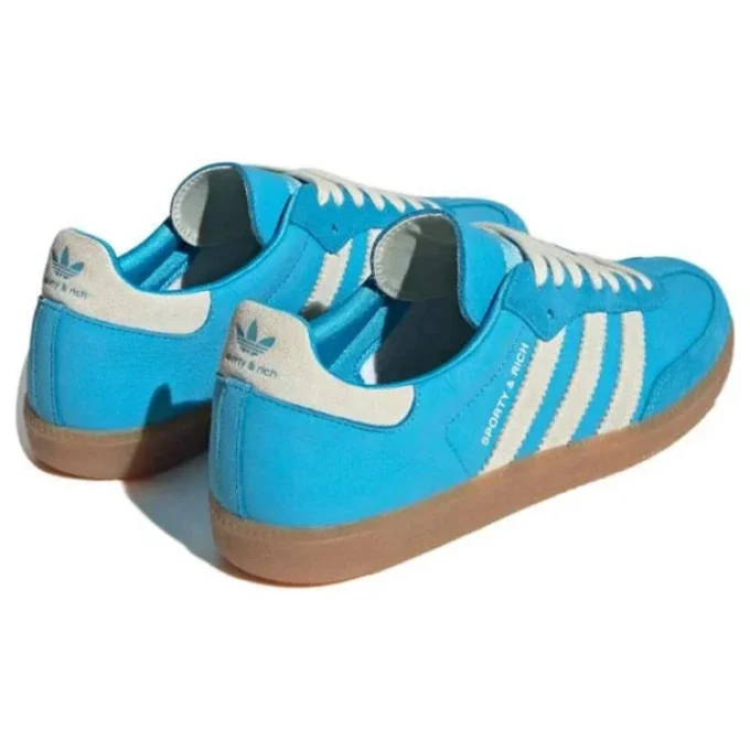 Adidas X Sporty & Rich Samba OG “Blue Grey”