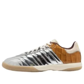 Adidas X Wales Bonner Samba Millennium “Silver Metallic Yellow Croc”